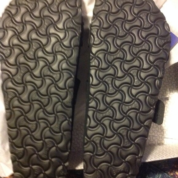 Birkenstock Men's Black Regular Fit Uji Slip On Sandals-USA size 11M- New in Box - Picture 4 of 10